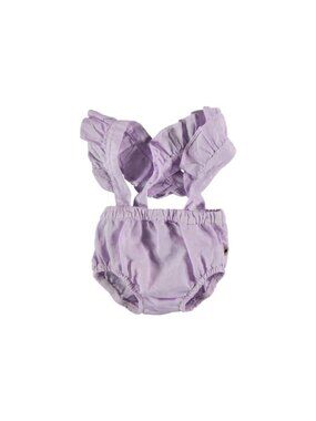 Linen Cotton Baby Bloomers - Mauve
